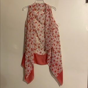 New floral vest